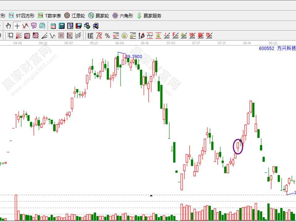 帶下影線的陽線實戰