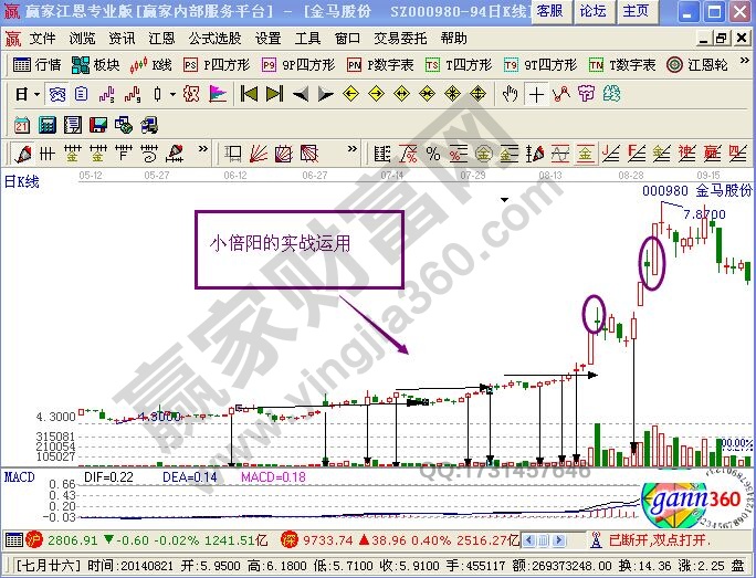 運用小倍陽的實戰案例