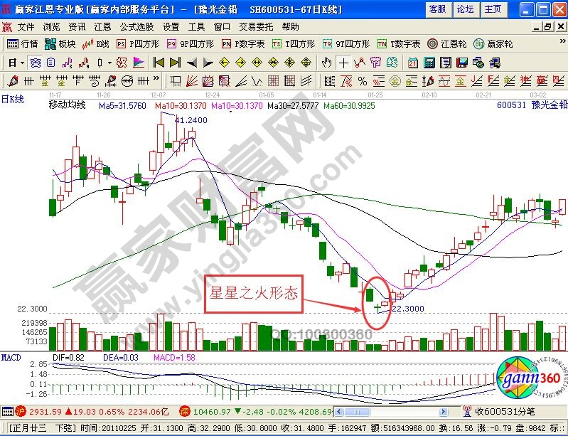 “星星之火”形態