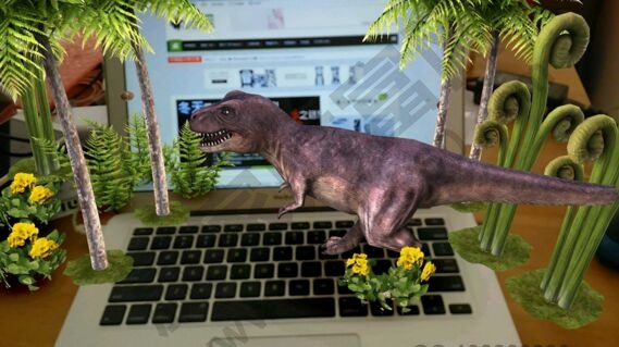 AR技術應用圖片效果