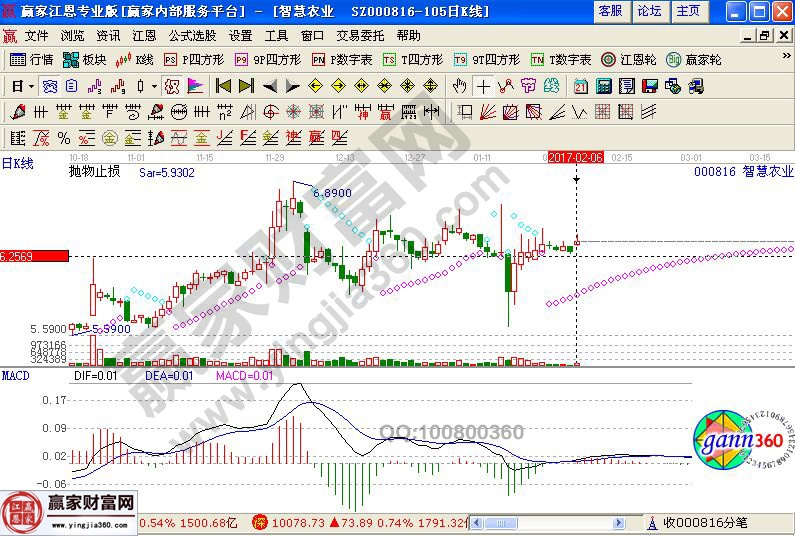 智慧農業近期走勢圖